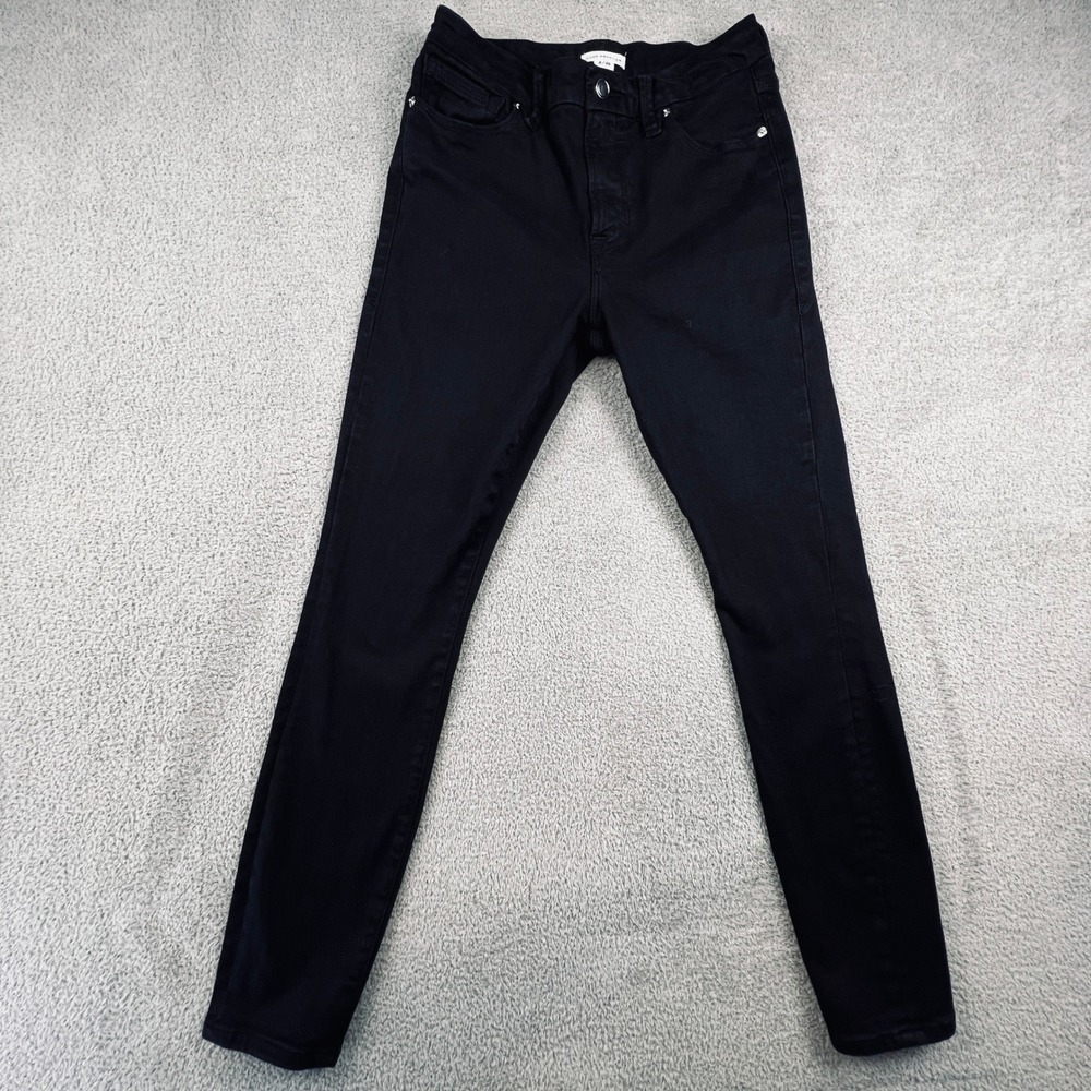 Good American‎ Women's Skinny Jeans Size 6/28 Black High Rise Good Legs